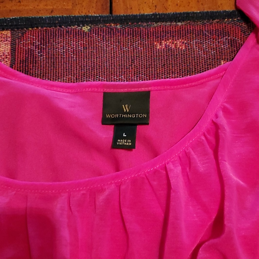 Worthington tank top tee womens large